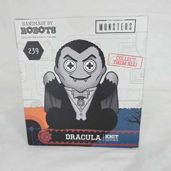 Handmade By Robots Universal Monster Dracula  # 239  Vinyl  Figure New in Box - Picture 6 of 8
